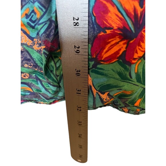 Chaps Ralph Lauren Hawaiian Button Down Camp Short Sleeve Shirt Mens Size XL - Picture 3 of 5